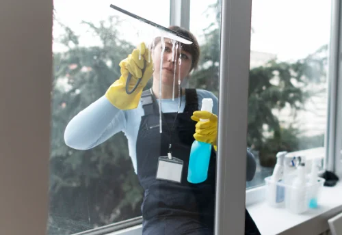 Nettoyage de vitres intérieures et extérieures à Aubigny-les-Pothées